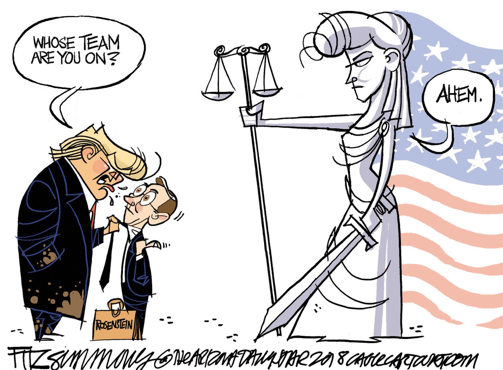 Daily Fitz Cartoon: Team Trump